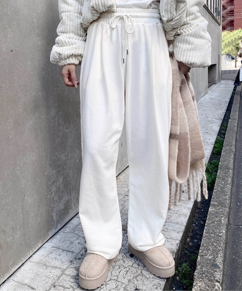 INGNI（イング） ワイドパンツ スウェットパンツ ジャージ 「WEB限定