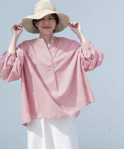 URBAN RESEARCH DOORS 「URBAN DOORS」 長袖ブラウス MEDIUM