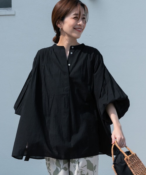 URBAN RESEARCH DOORS 「URBAN DOORS」 長袖ブラウス MEDIUM
