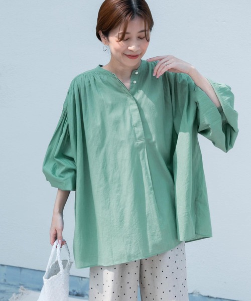 「URBAN RESEARCH DOORS」 長袖ブラウス MEDIUM ピンク レディース URBAN RESEARCH DOORS 「URBAN DOORS」 長袖ブラウス MEDIUM