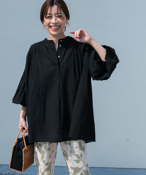 URBAN RESEARCH DOORS 「URBAN DOORS」 長袖ブラウス MEDIUM
