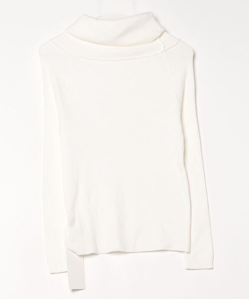 「DRWCYS」 タートルネックニット FREE ホワイト レディース_画像2
