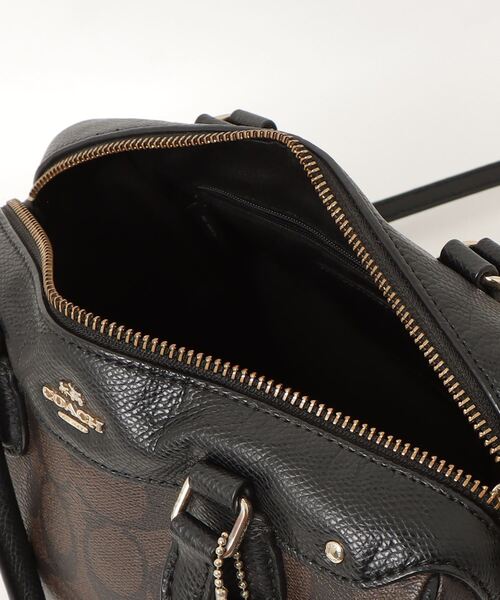 COACH ハンドバッグ ブラウン/ブラック 楽天市場】コーチ アウトレット ハンドバッグ レディース