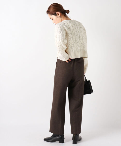 「NOLLEY'S」 パンツ 34 グレー系その他3 レディース_画像5