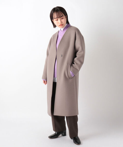 「NOLLEY'S」 パンツ 34 グレー系その他3 レディース_画像7