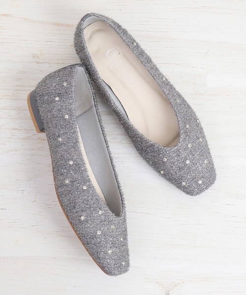 [artemis by DIANA] Flat туфли-лодочки 23.5cm черный женский 