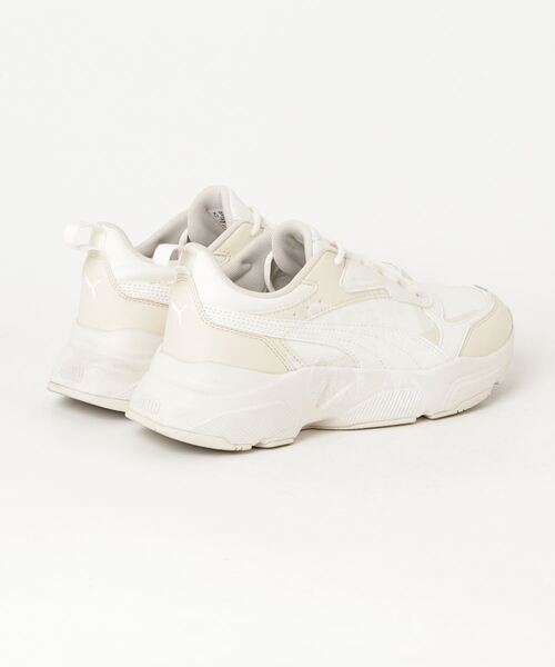 [PUMA] low cut спортивные туфли 25.5cm белый женский 