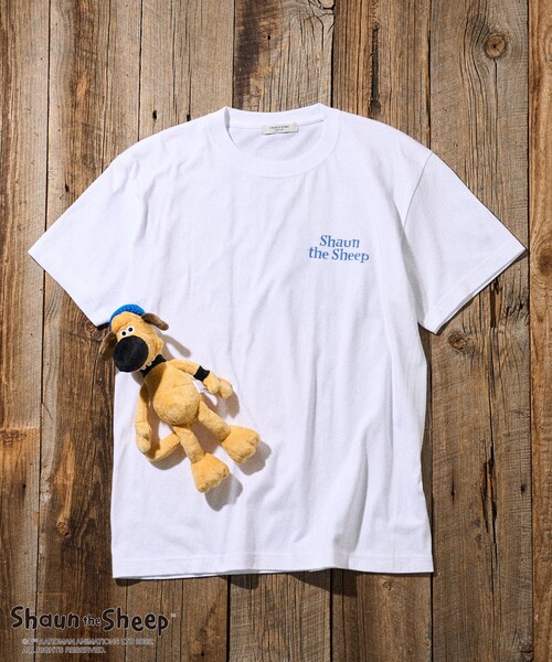 tシャツ Shaun the Sheep/ひつじのショーン 「Shaun the Sheep」バックプリントTシャツ/ひつじのショーン バックプリント FREAK'S STORE tシャツ Shaun the Sheep/ひつじのショーン