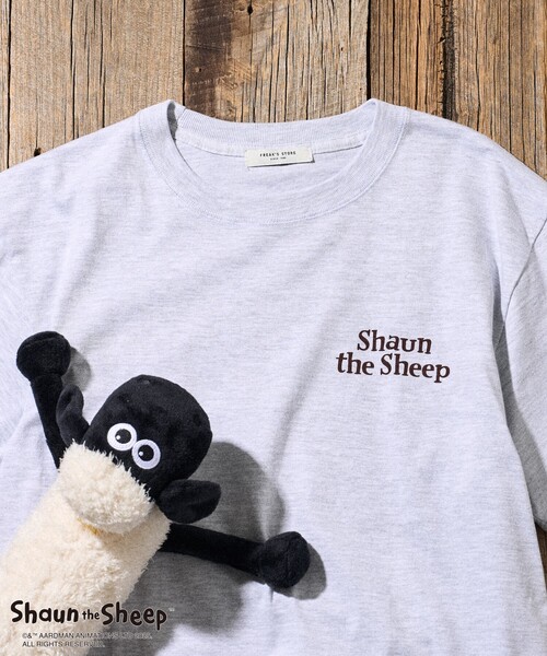 tシャツ Shaun the Sheep/ひつじのショーン 「Shaun the Sheep」バックプリントTシャツ/ひつじのショーン バックプリント FREAK'S STORE tシャツ Shaun the Sheep/ひつじのショーン