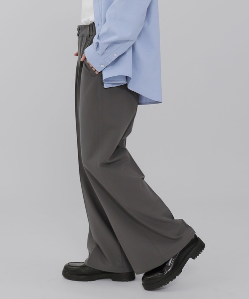 WEGO（ウィゴー） スラックス WEGO/ローライズバギーフレアスラックス