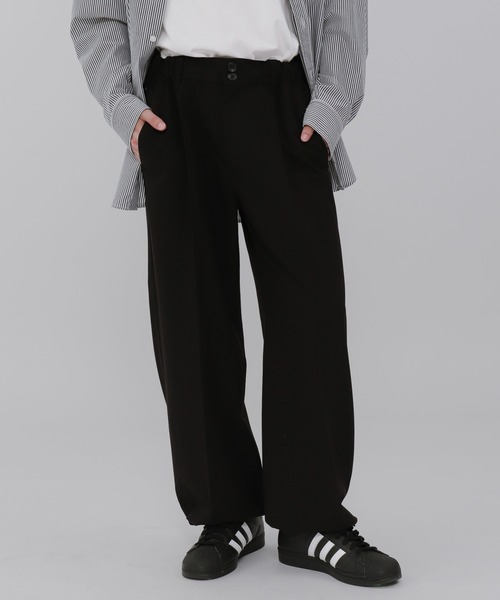 WEGO（ウィゴー） スラックス WEGO/ローライズバギーフレアスラックス