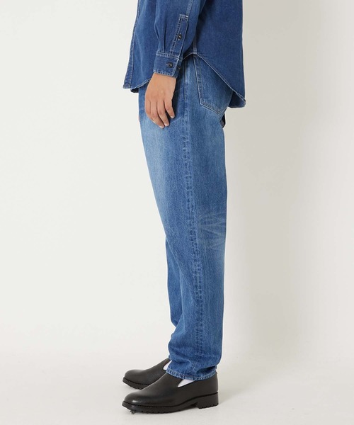 新品 Rhythm ダークブルー ストレートテーパード 新品 Rhythm ダークブルー ストレートテーパード