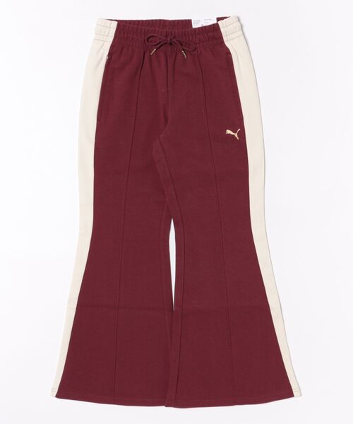 PUMA（プーマ） パンツ W T7 FLARED PANTS ロングパンツ 633959 96RUBY