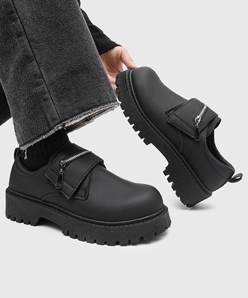 CALIFORNIA OUTFITTERS ビジネスシューズ 8B50 厚底タンクソール