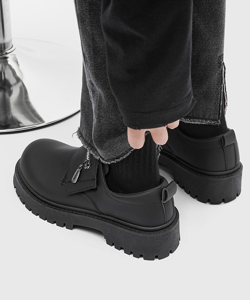 CALIFORNIA OUTFITTERS ビジネスシューズ 8B50 厚底タンクソール