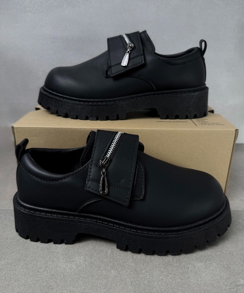 CALIFORNIA OUTFITTERS ビジネスシューズ 8B50 厚底タンクソール 