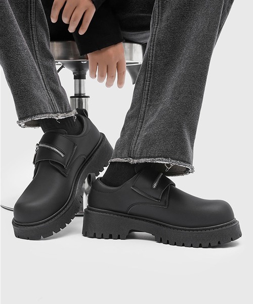 CALIFORNIA OUTFITTERS ビジネスシューズ 8B50 厚底タンクソール 