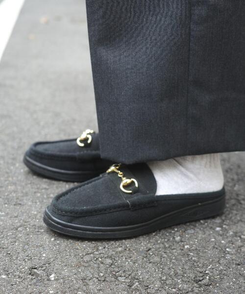 MANEBU(マネブ) ローファー BITCH SLIPPER SUEDE ビットローファー MANEBU(マネブ) ローファー BITCH SLIPPER SUEDE ビットローファー
