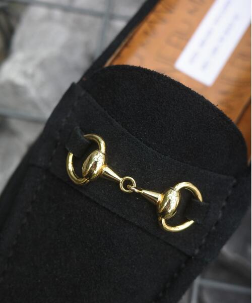 MANEBU（マネブ） ローファー BITCH SLIPPER SUEDE ビットローファー