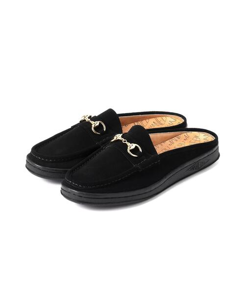 MANEBU（マネブ） ローファー BITCH SLIPPER SUEDE ビットローファー