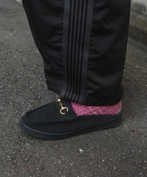 MANEBU（マネブ） ローファー BITCH SLIPPER SUEDE ビットローファー