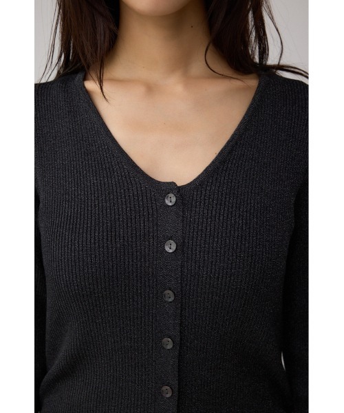 AZUL BY MOUSSY（アズールバイマウジー） カーディガン Vネック