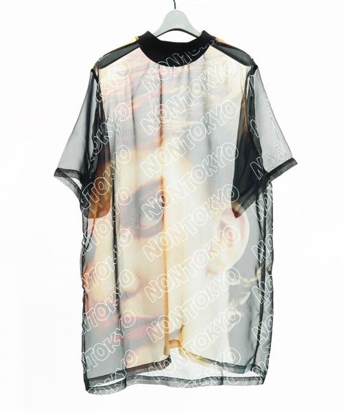 「NON TOKYO」 半袖カットソー FREE ブラック レディース_画像7