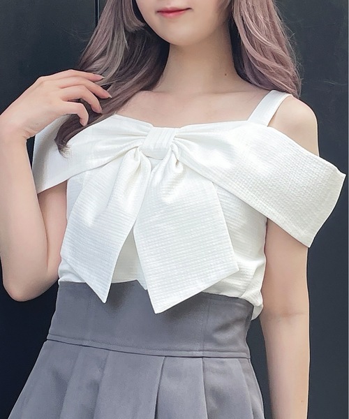 「abc une face」 半袖ブラウス FREE グリーン レディース_画像2