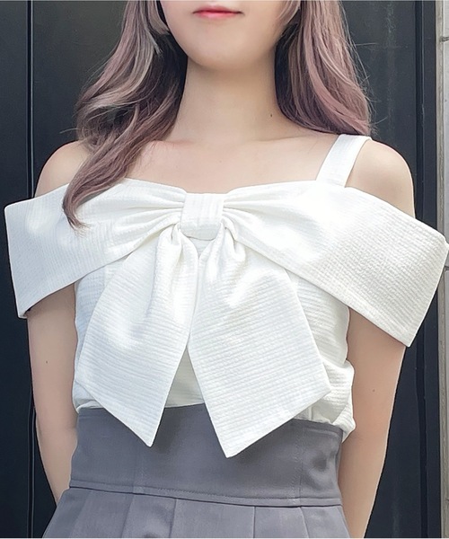 「abc une face」 半袖ブラウス FREE グリーン レディース_画像3