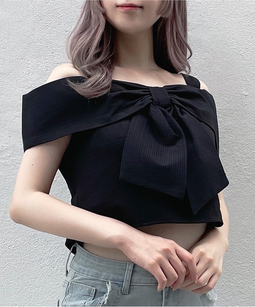 「abc une face」 半袖ブラウス FREE グリーン レディース_画像9