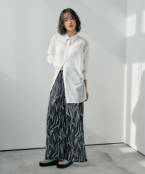 「LEPSIM」 長袖シャツ FREE イエロー系その他 レディース_画像5