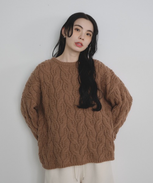 Shelly island（シェリーアイランド） ニット セーター ゆったり