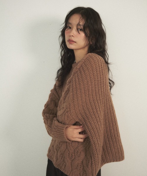 Shelly island（シェリーアイランド） ニット セーター ゆったり