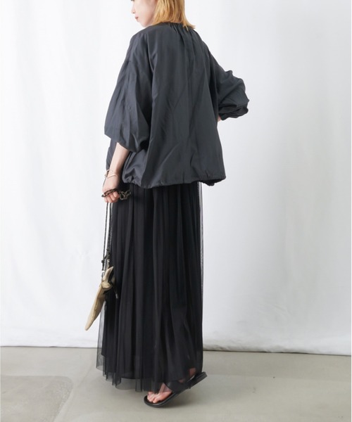 「LUCA/LADY LUCK LUCA」 ブルゾン FREE チャコールグレー レディース_画像5