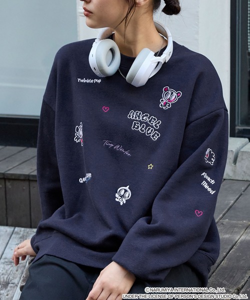 ANGEL BLUE（エンジェルブルー） トレーナー スウェット 「ANGEL BLUE