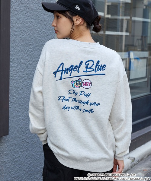 ANGEL BLUE（エンジェルブルー） トレーナー スウェット 「ANGEL BLUE