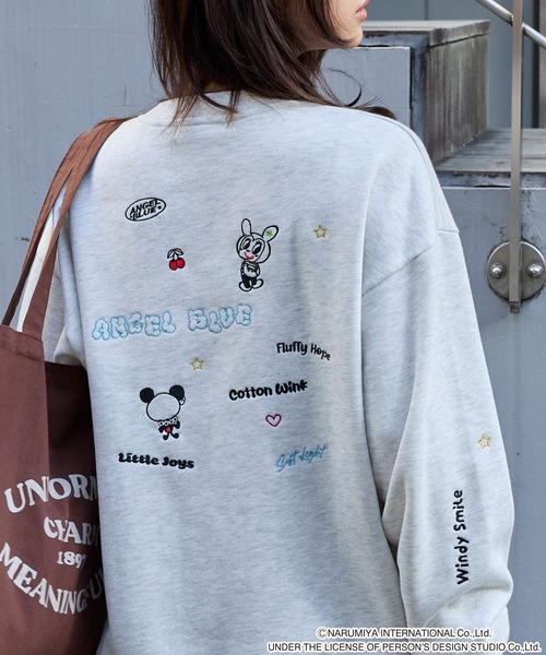 ANGEL BLUE（エンジェルブルー） トレーナー スウェット 「ANGEL BLUE