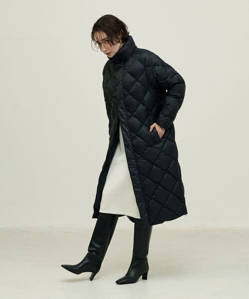 【新品未使用】willfully×TAIONコラボダウンコートブラックベージュS WILLFULLY official web store（ウィルフリーコウシキツウハン）商品