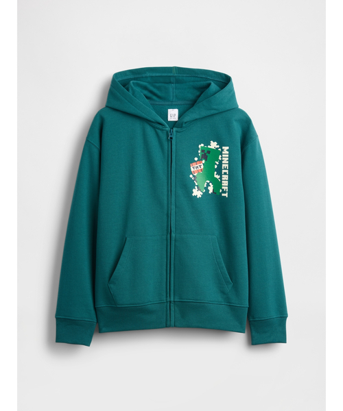 GAP（ギャップ） パーカー マインクラフト ジップアップパーカー 