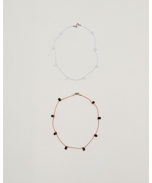 チョーカー Glass Beads Choker レディースの画像