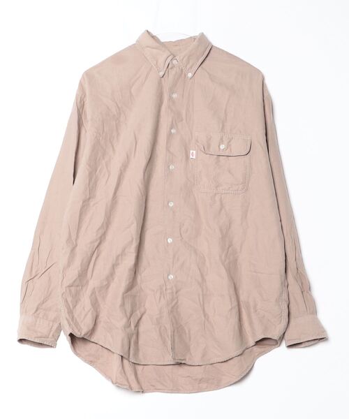 Danton（ダントン） 長袖シャツ 38 グレイッシュベージュ レディース