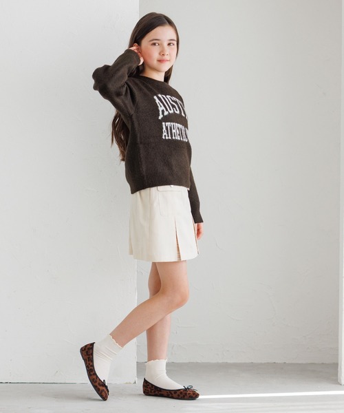 Yoko Kids ニット sophitica ニットジャガード デイジー ブラック×80cm | マタニティ