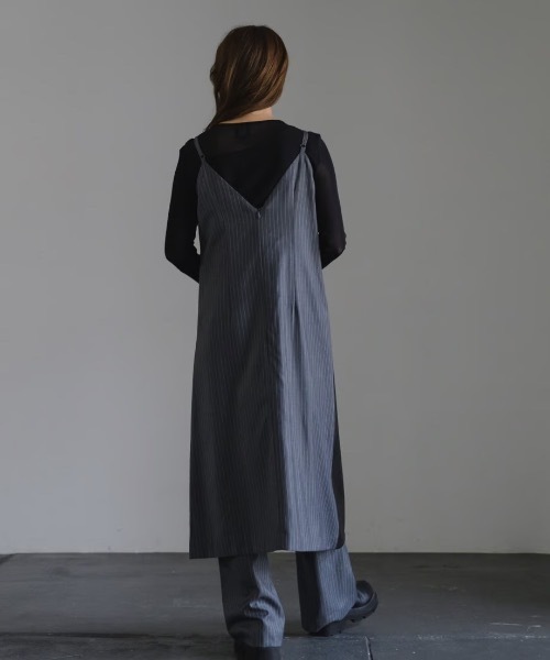 「LEANN MOMENT」 スラックス MEDIUM グレー レディース_画像7