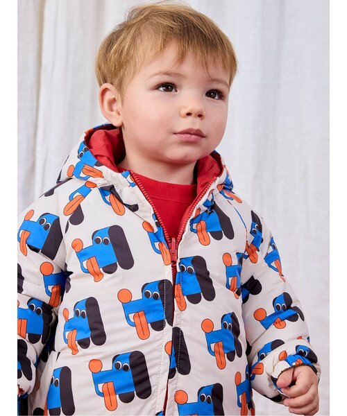 BOBO CHOSES（ボボショーズ） ベビー 総柄Doggy Mateジャンパー