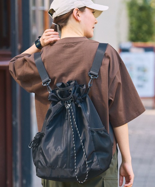 THE CRAFT CREW PRODUCTS デイバック リュック 「撥水加工」5WAYドロー