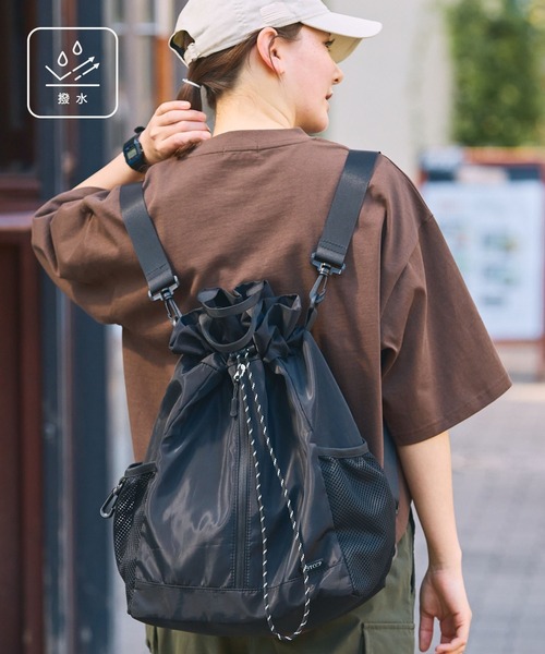THE CRAFT CREW PRODUCTS デイバック リュック 「撥水加工」5WAYドロー