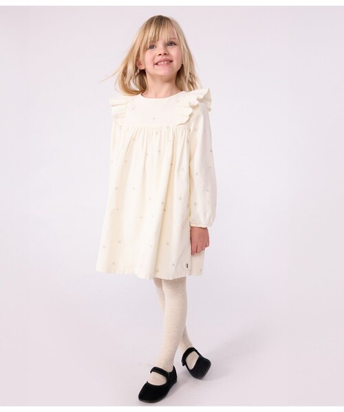 PETIT BATEAU - 衣裳 衣裳 キッズ 小わっぱ服 ワンピース、チュニック-ベビー、キッズ、マタニティ