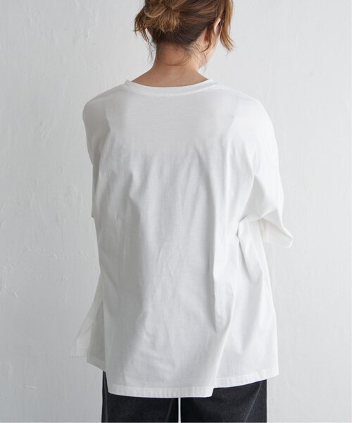 「notch.」 半袖Tシャツ M オフホワイト レディース_画像7