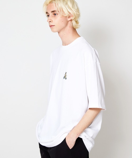 「rehacer」 半袖Tシャツ LARGE ブラック系その他 メンズ_画像4