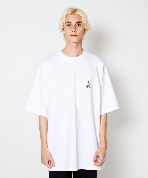 「rehacer」 半袖Tシャツ LARGE ブラック系その他 メンズ_画像5